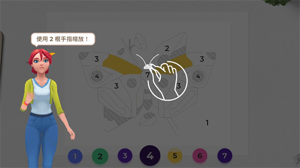画廊涂色本和装饰_https://www.fnxz.com_休闲益智_第3张
