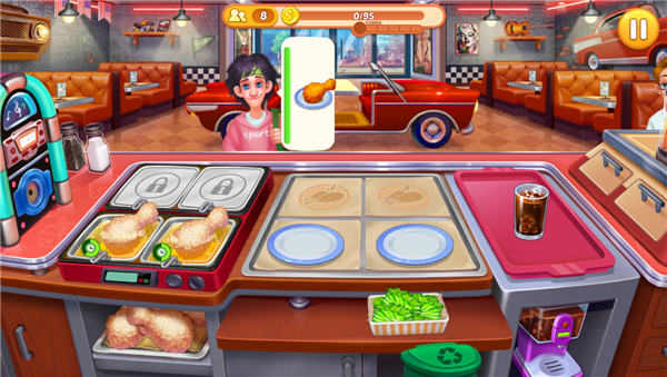 疯狂厨师烹饪下载_https://www.fnxz.com_模拟经营_第2张